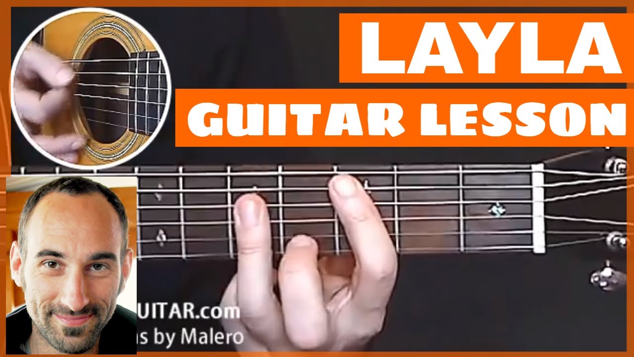 Layla Unplugged Guitar Lesson - part 1 of 7