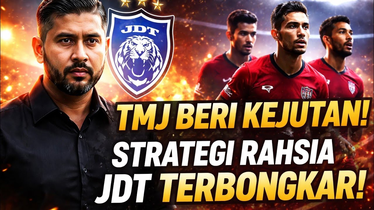 TMJ Beri Kejutan! Strategi Rahsia JDT Akhirnya Terbongkar