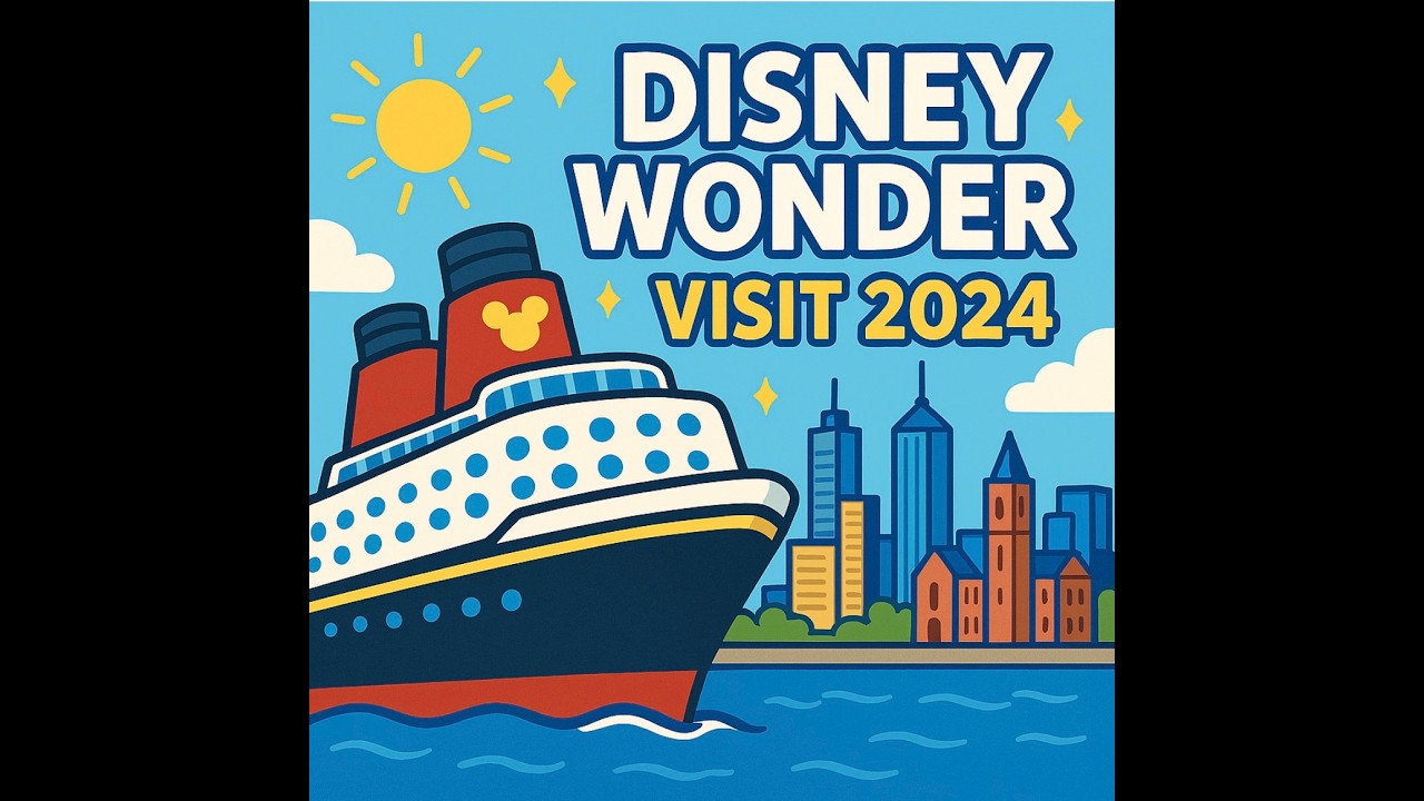 Visiting the Disney Wonder in Port – 2024 Ship Tour