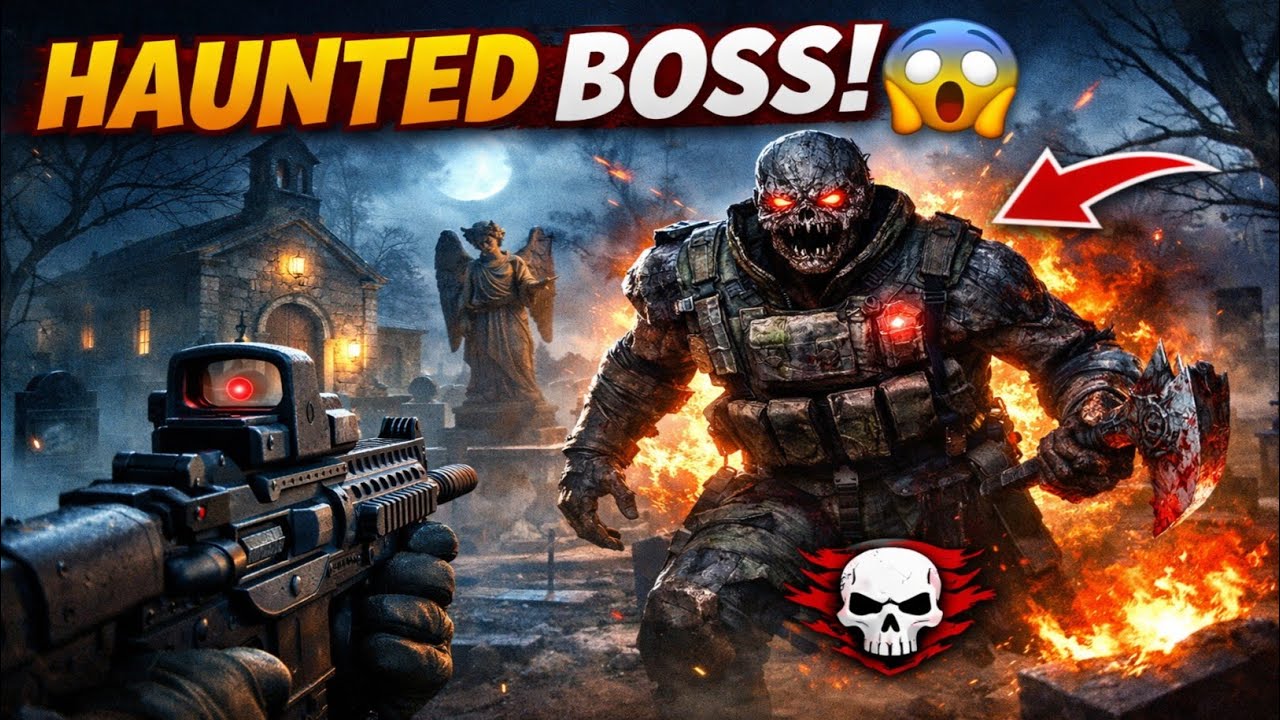 OPS Strike Haunted Cemetery 💀 Boss Fight Gameplay | GG Studio
