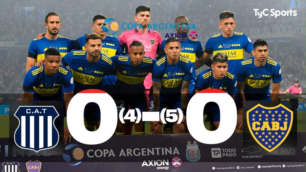 Talleres 0 (4) - (5) Boca I Copa Argentina 2021