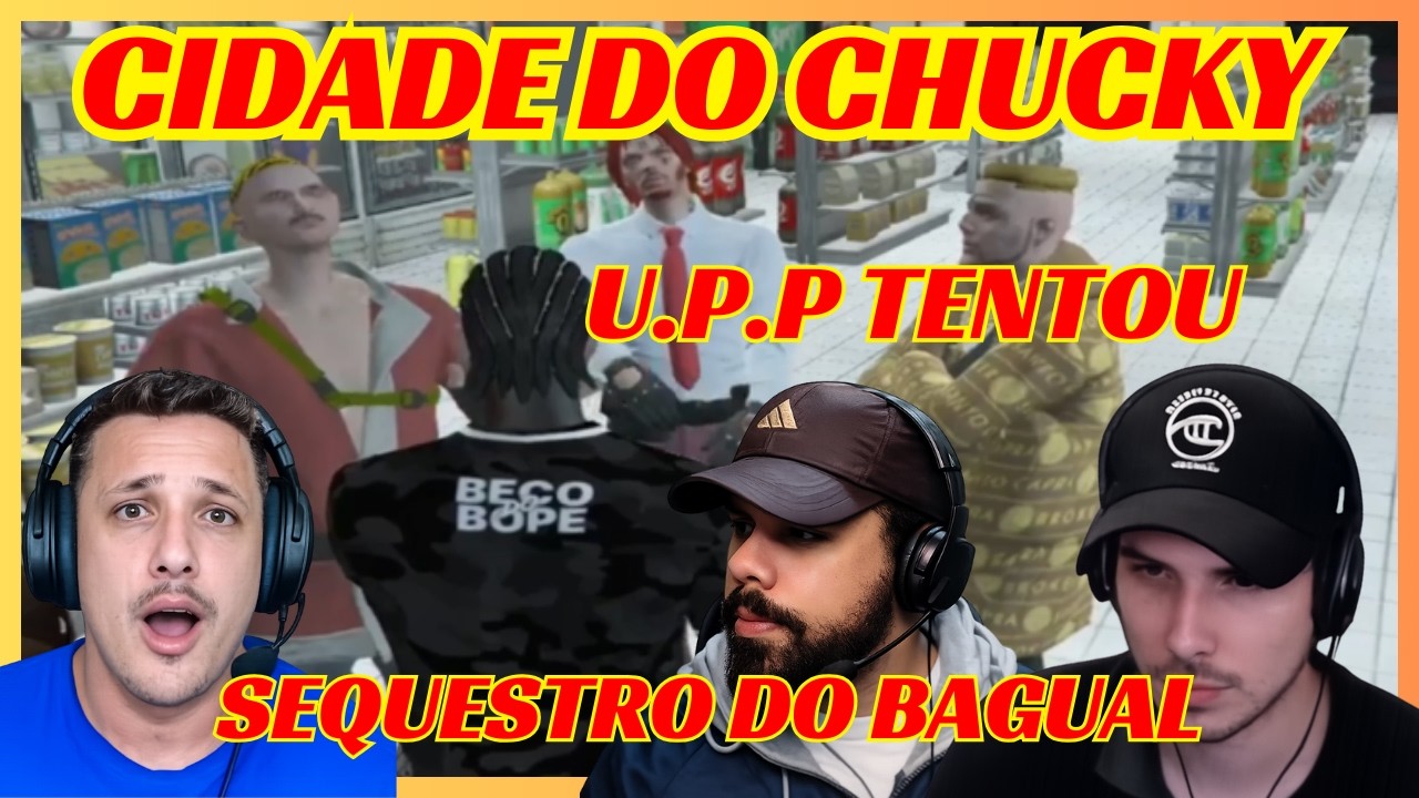 BAGUAL QUASE FOI SEQUESTRADO NA CIDADE DO TCHUCKY #gtarp #poderosobagual #capitalcity
