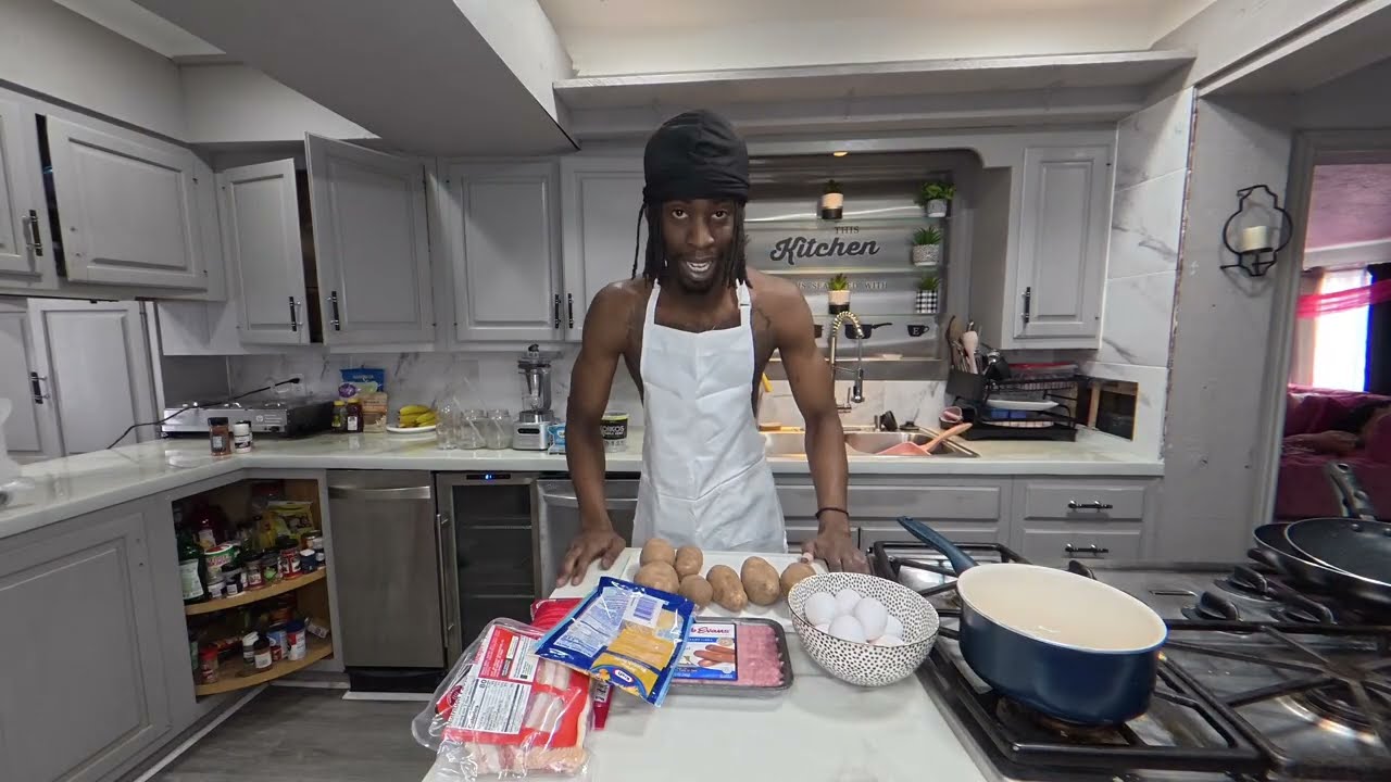 COOKING A GOURMET BREAKFAST FOR MY HANGRY SISTERS…… (THEY FINALLY LOVED IT)