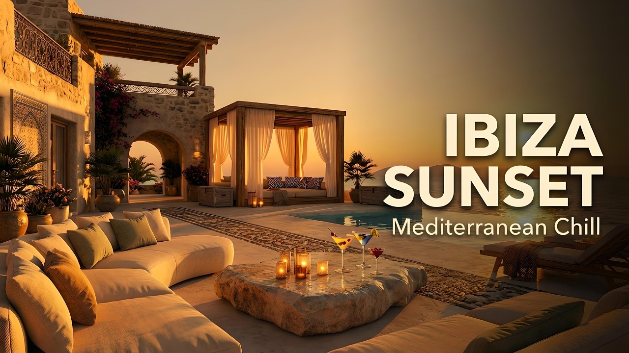 Chillout Café del Mar Style | Sunset Chill, Calm & Relaxing Pool & Ocean View | Lounge Mix 2026 🌅