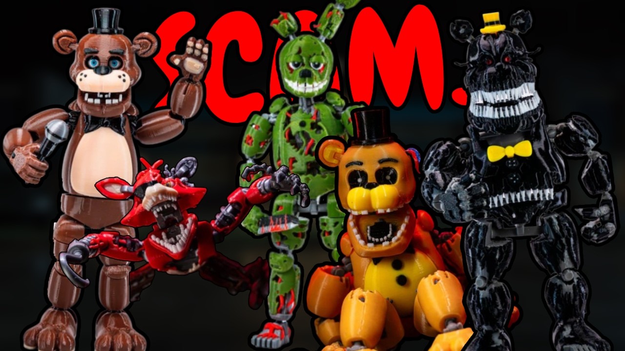 NIE kupuj figurek Titan13 FNaF...