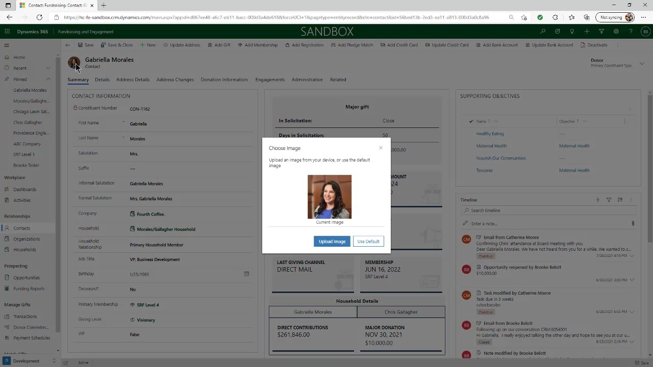 Microsoft's Fundraising and Engagement built for Dynamics 365 Sales - Demo by Heller Consulting
