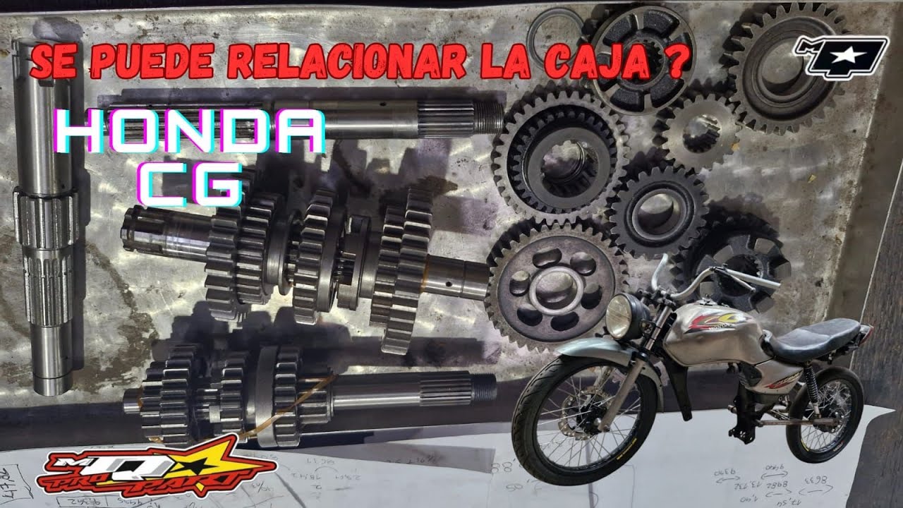 MOTOR Y CAJA CG 190