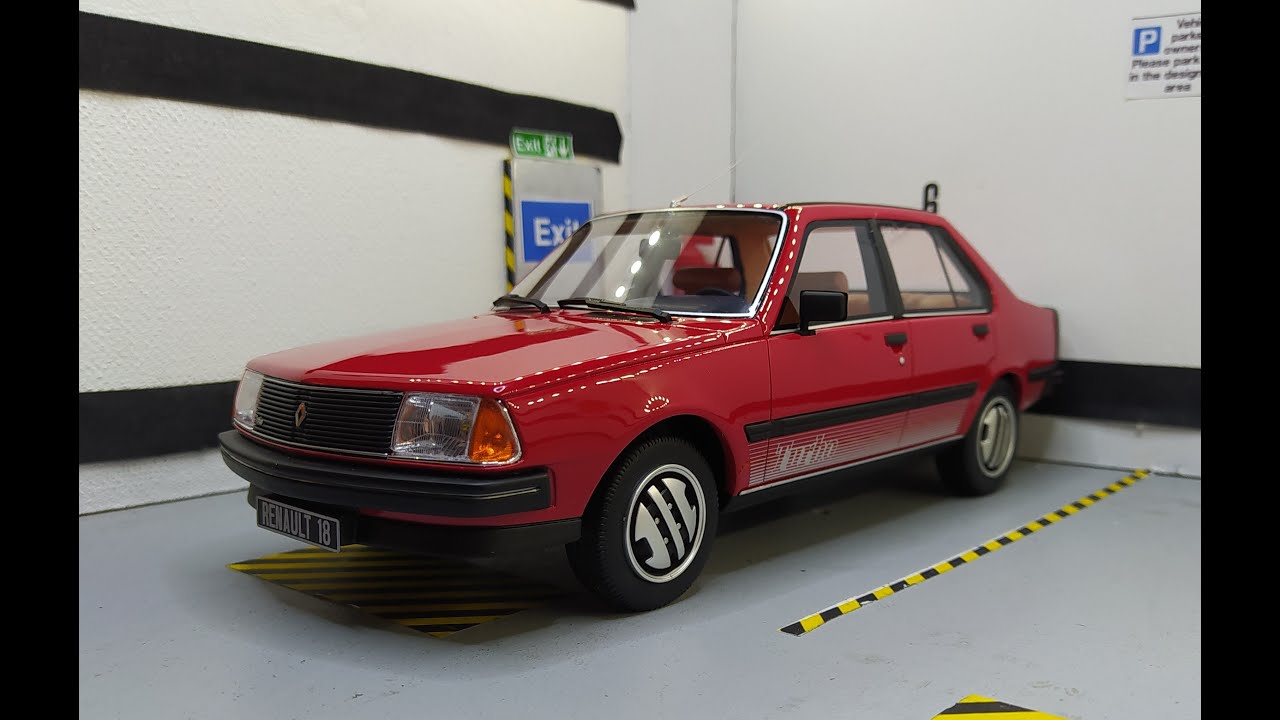 Présentation Renault 18 Turbo 1/18 Ottomobile sortie en novembre 2020