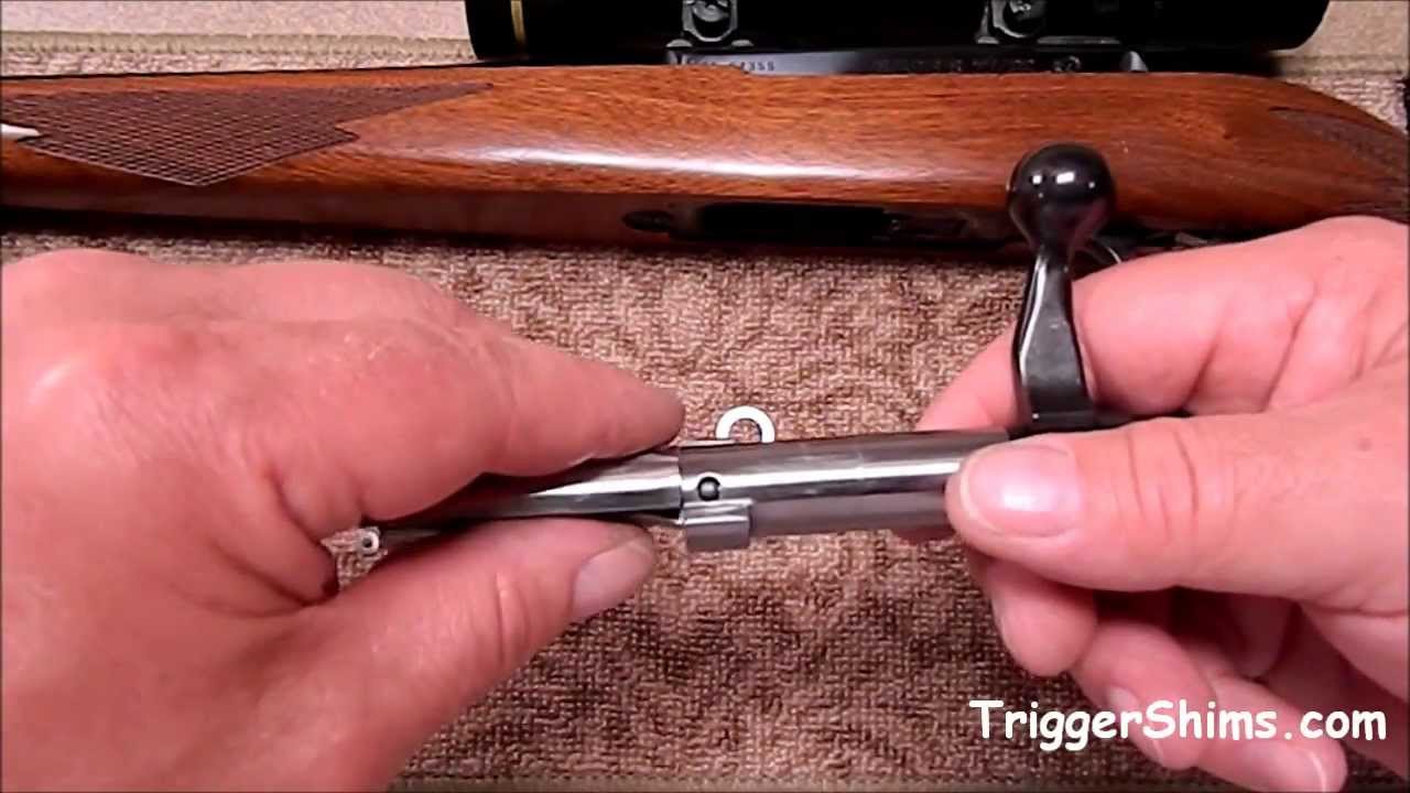 Ruger 77/22 and 77/17 Bolt Shim Installation