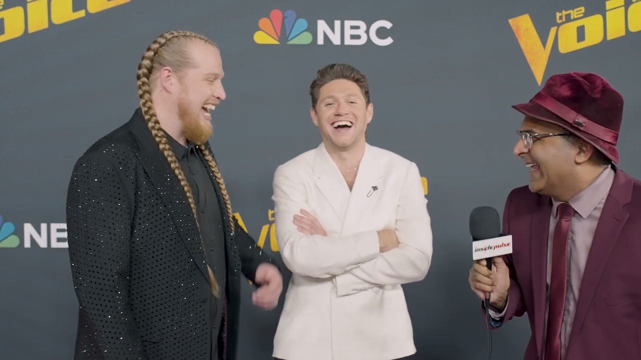 Huntley & Niall Horan - The Voice Finale 2023 Red Carpet Interview