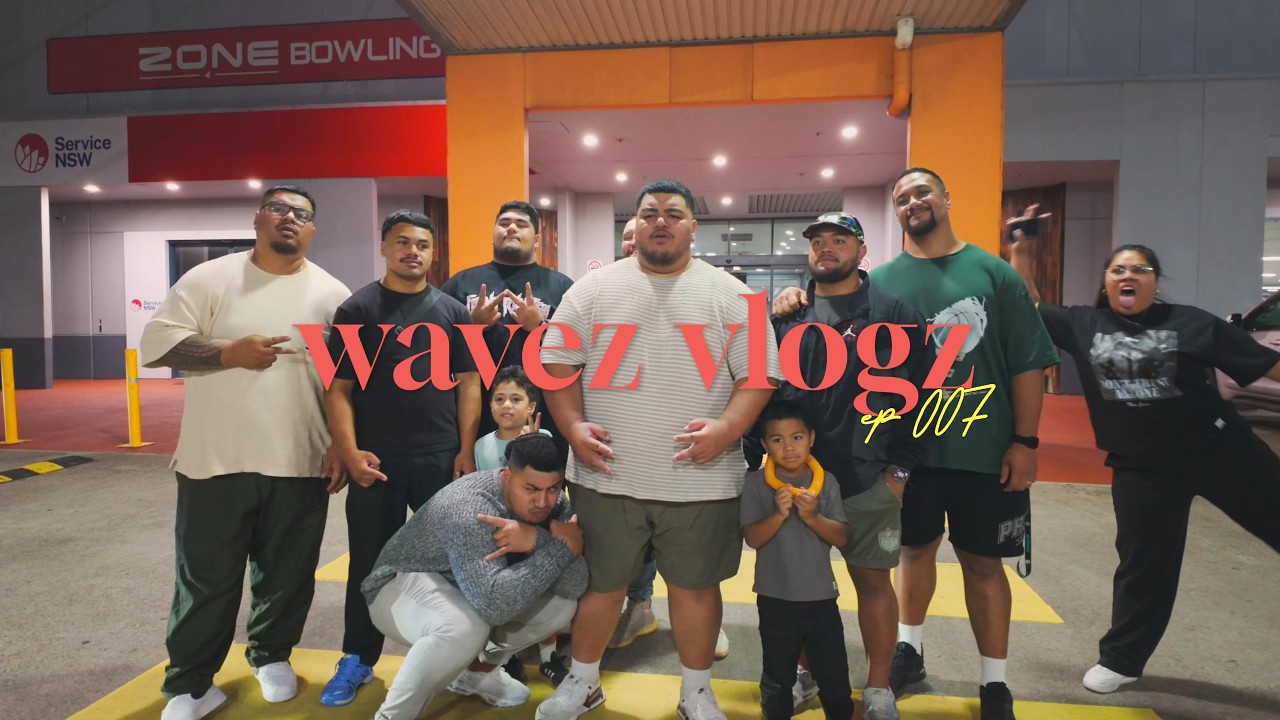 FAMILY BOWLING & FISHING || Wavez Vlogz 007