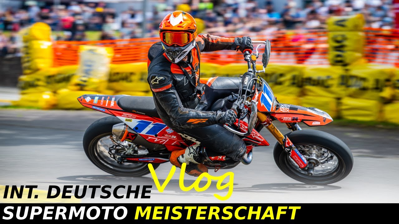 Zweiter Rennstrecken Vlog zur Deutschen Supermoto Meisterschaft 2025 / St. Wendel / Klasse S3