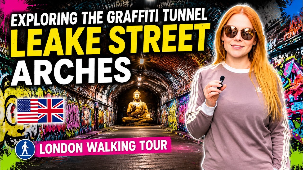 Banksy’s Hidden London Tunnel  | Leake Street Arches Tour