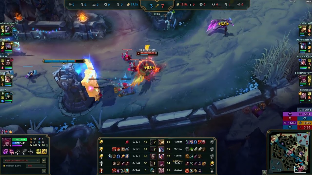 Xayah & Rakan VS Samira & Nami Best Play !!! - League Of Legends
