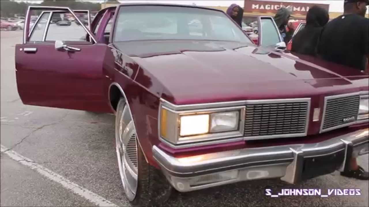 Purp Delta 88 on 30 inch Dub Trippin' in HD 1080p