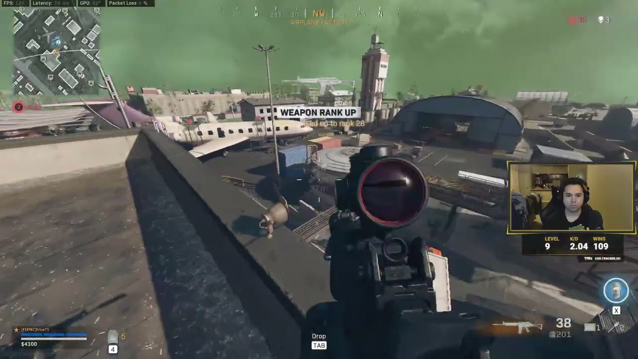 110th Warzone Win (Solos)