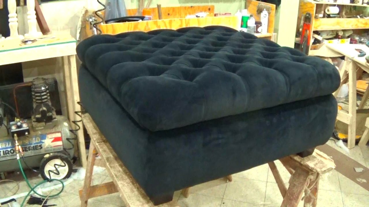 Как сделать обивку пуфа для хранения вещей своими руками — ALO Upholstery