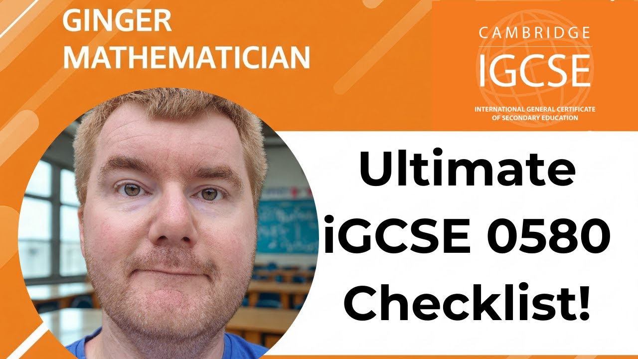 From C to A* in IGCSE Maths: Use This Checklist to Level Up!