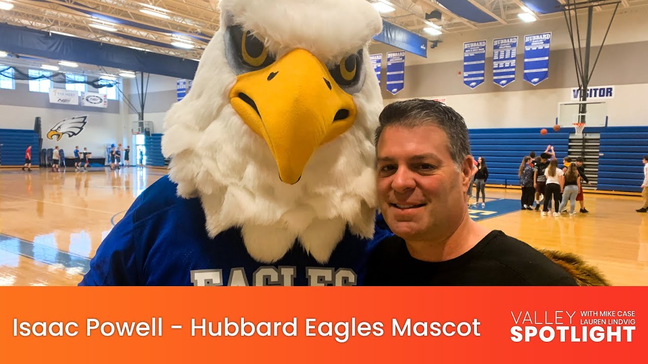 Isaac Powell - Hubbard Eagles Mascot