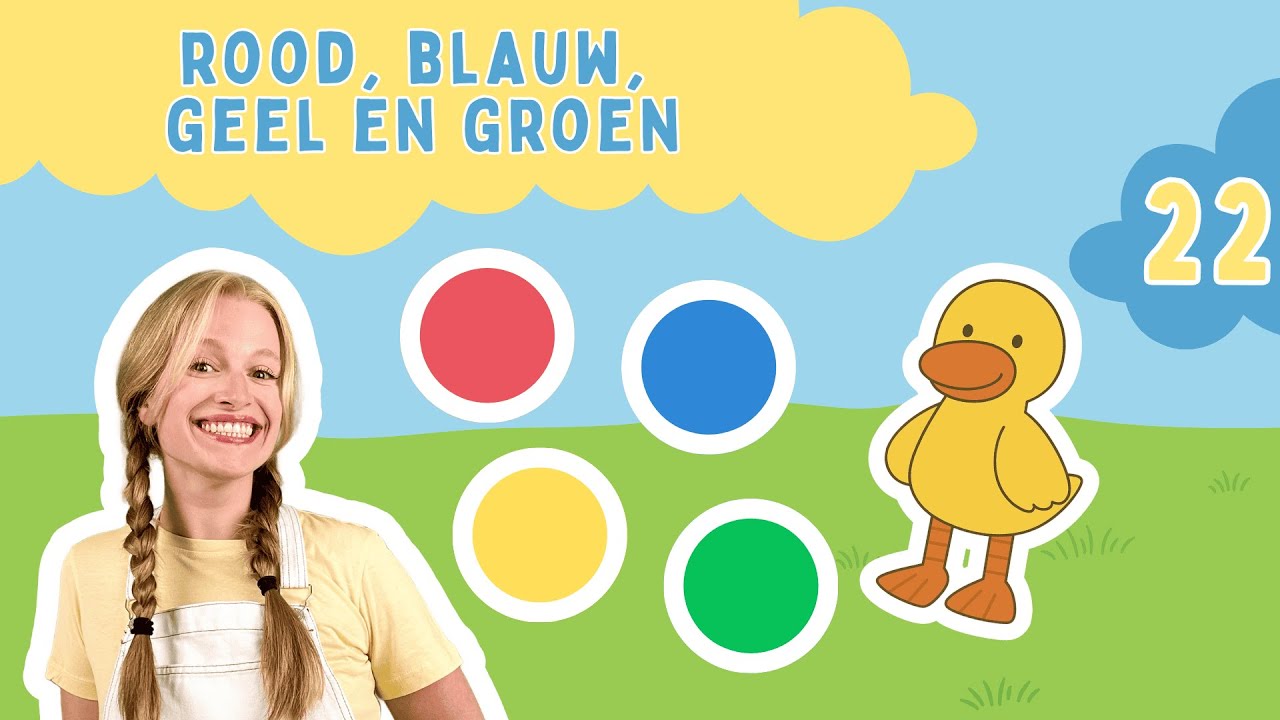 Juf Lisi’s Muziektuin - Rood, blauw, geel en groen | Peuters en kleuters