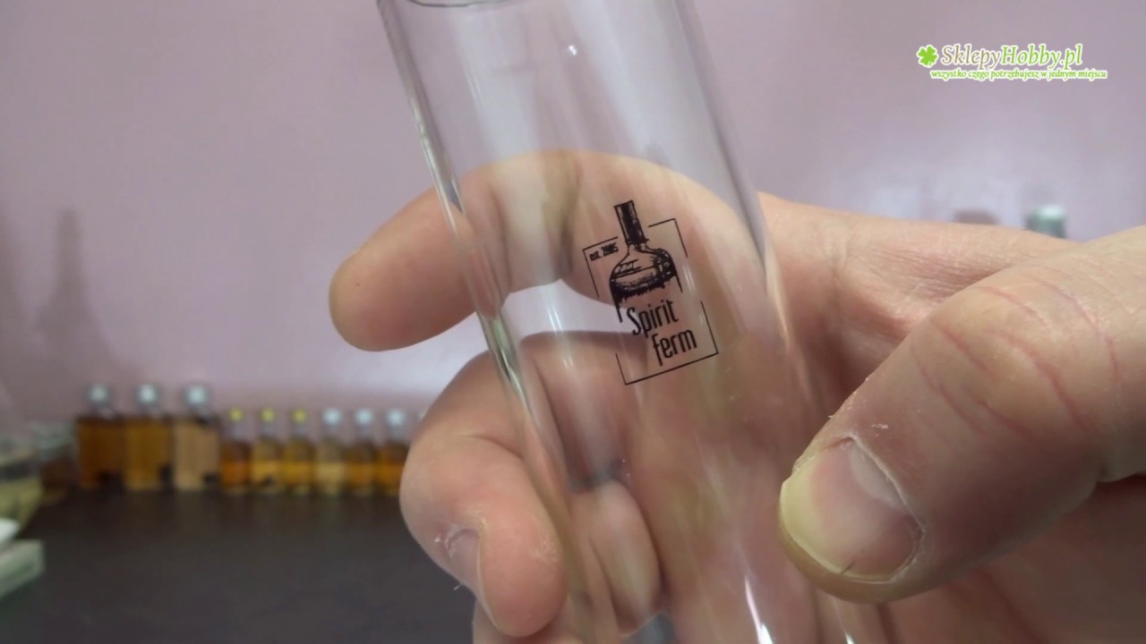cylinder kolumna filtracyjna wisząca oczyszczanie destylatu bimbru przez węgiel
