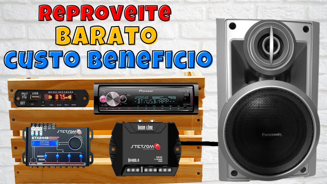 Como Reaproveitar Sua Caixa de Som Antiga e Transformar ela em uma Caixa de som bluetooth Potente