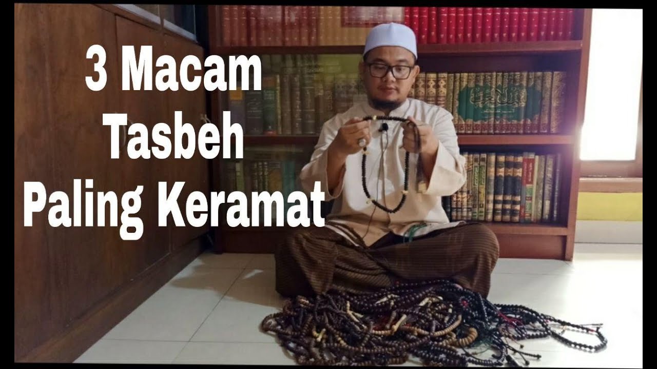 3 Macam Tasbeh Paling Keramat Dipakai Wiridan