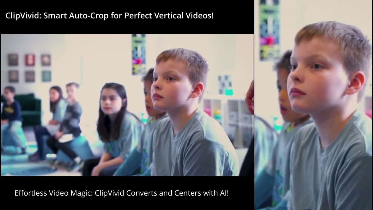 ClipVivid: AI-Powered Landscape to Portrait Video Magic for YouTube & TikTok!