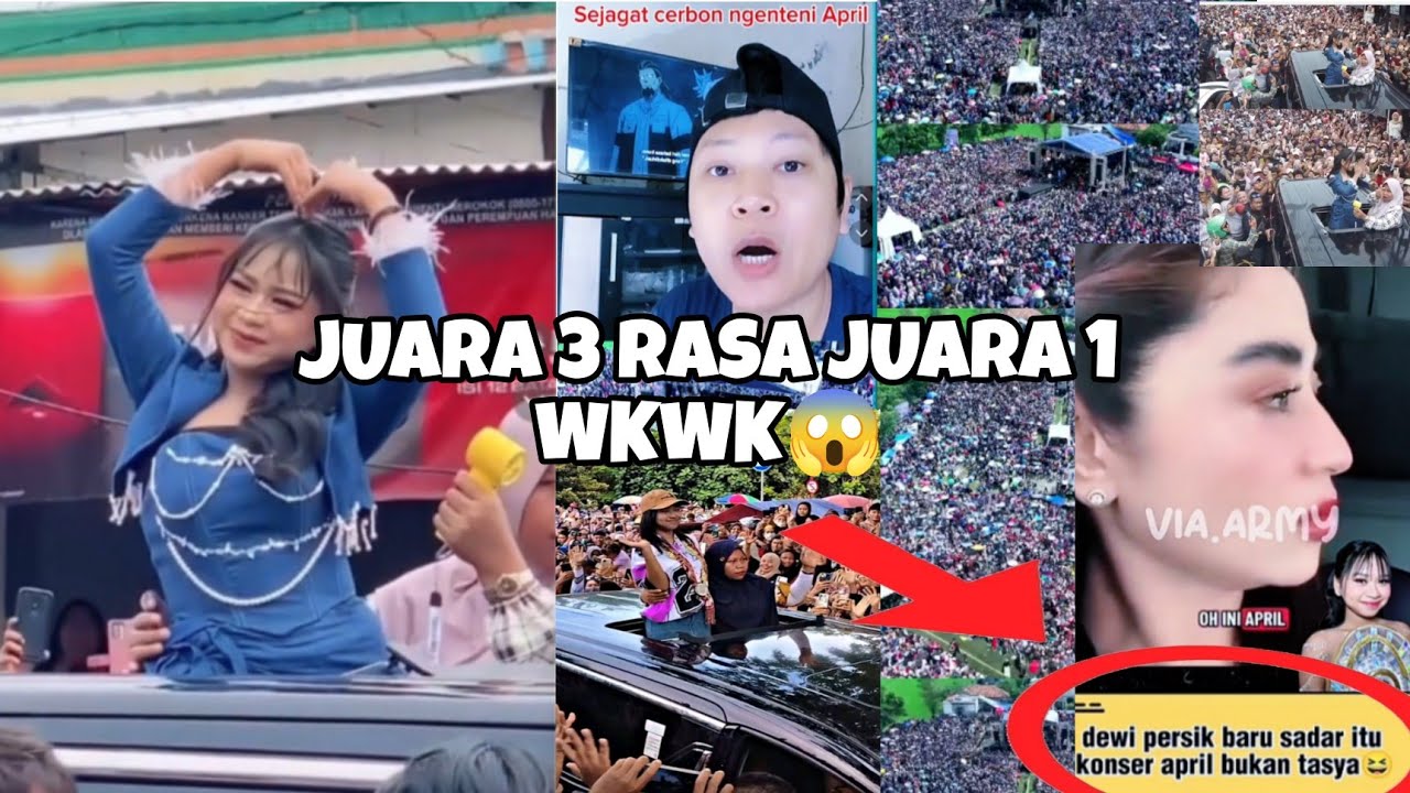 April Pulang ke Cirebon, Lautan Manusia Pecah! Netizen Merinding 😱