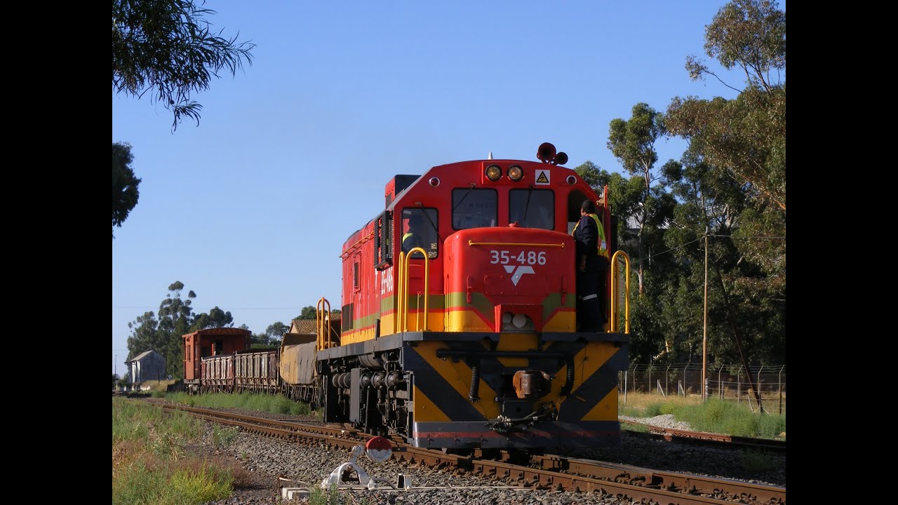 South African diesel locomotives in the Swartland - Part Three