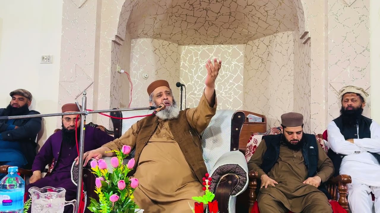 Sayyad Sibtain shah naqvi in Mohammadi Masjid Dharema 2025