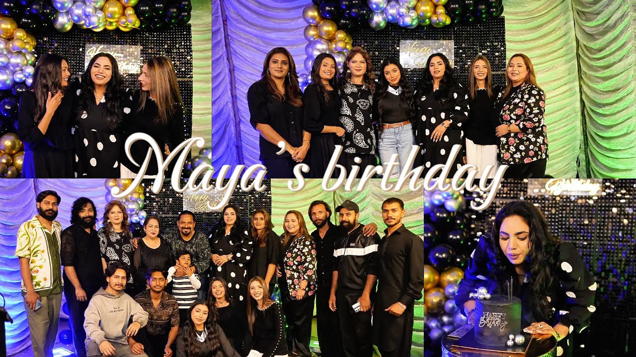 It’s Maya’s birthday🫶🏼||DJ wala hi nai aya🥲||Emsia khan’s vlog 💅🏼