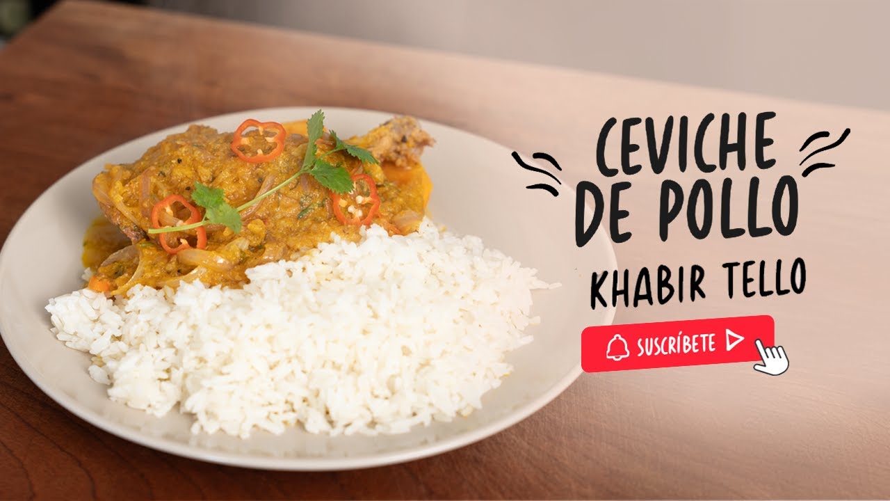 CEVICHE DE POLLO COMO EN EL NORTE CHICO | RECETA FÁCIL