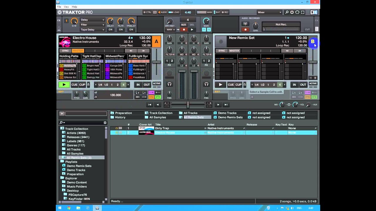 Урок 12 Remix Decks in Traktor Pro 2.6.3 (что это такое и с чем их едят).