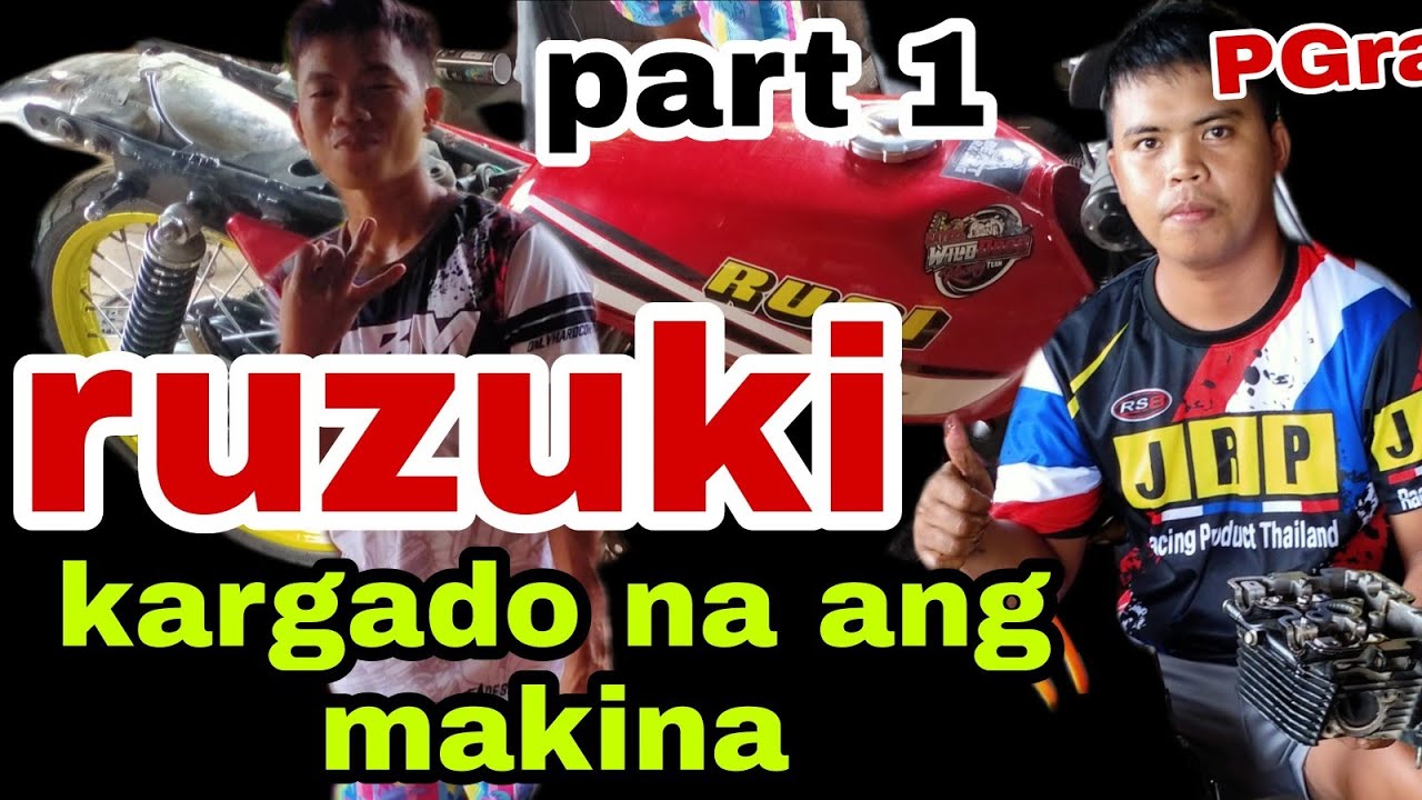 Ruzuki rusi naka block at head ng raider.kargado na ang makina....part1