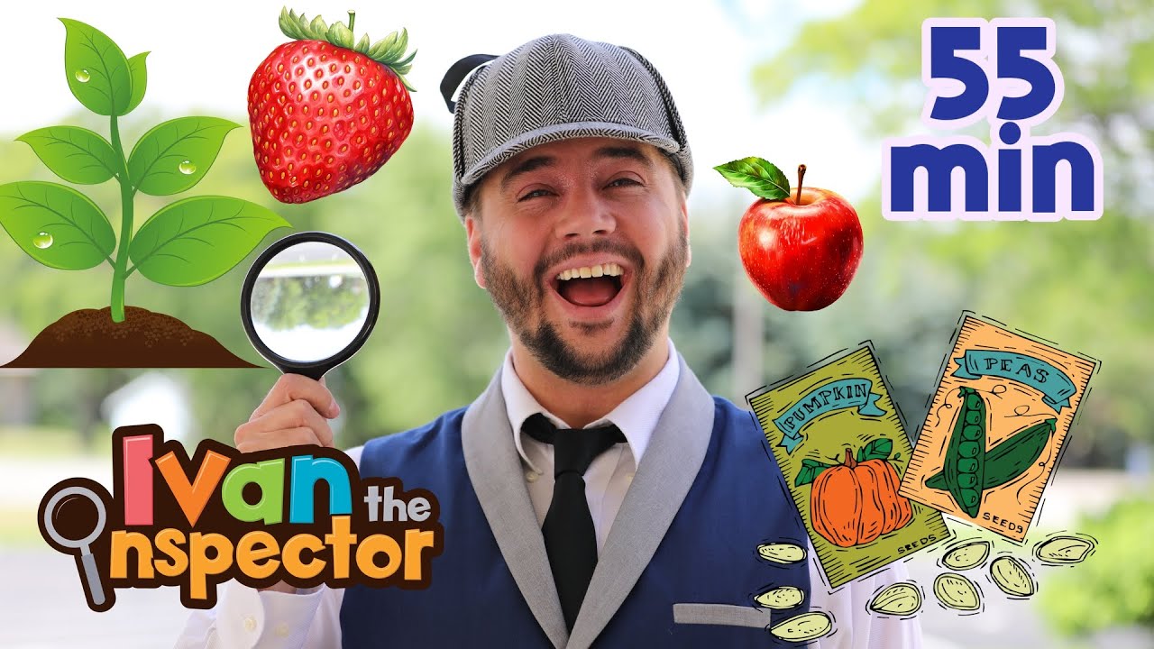 Planting for Kids! | Ivan Inspects Planting All Kinds Of Things!