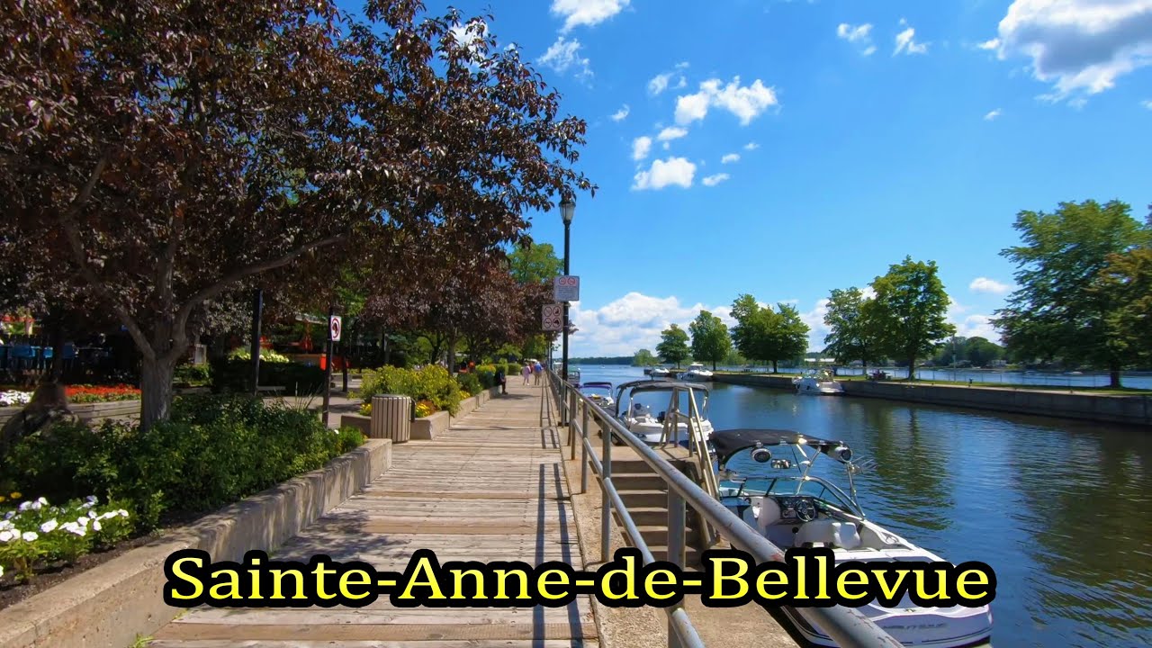 Sainte-Anne-de-Bellevue Complete Walking Tour | Montreal, Quebec, Canada