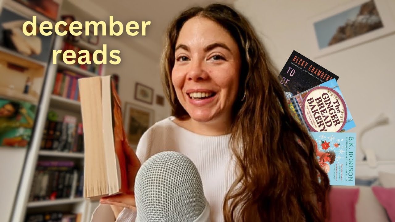 ASMR: что я читала в декабре 📚⭐️ *много триггеров, связанных с книгами*