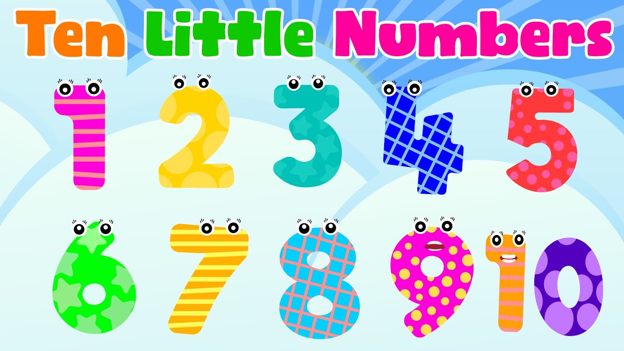 10 Little Numbers (Kids Songs) The Soft Roots -  Nursery Rhymes & Kids Songs | Kids Poems | Cartoons