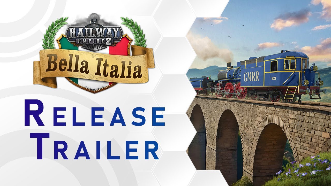 Railway Empire 2 | Bella Italia DLC | Release Trailer (US)
