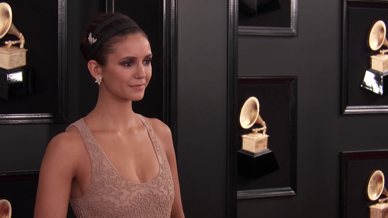 Nina Dobrev on the Red Carpet | 2019 GRAMMYs