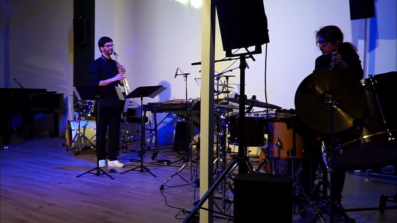 Pierre Jodlowski - Collapsed - Antonio Sola Corpas (soprano saxophone)  & Jaouen Rudolf (percussion)