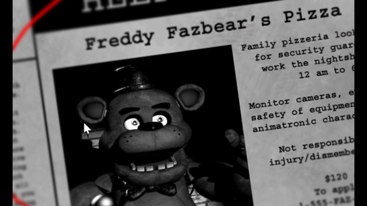 First Night- Five Nights At Freddys (Ep1)