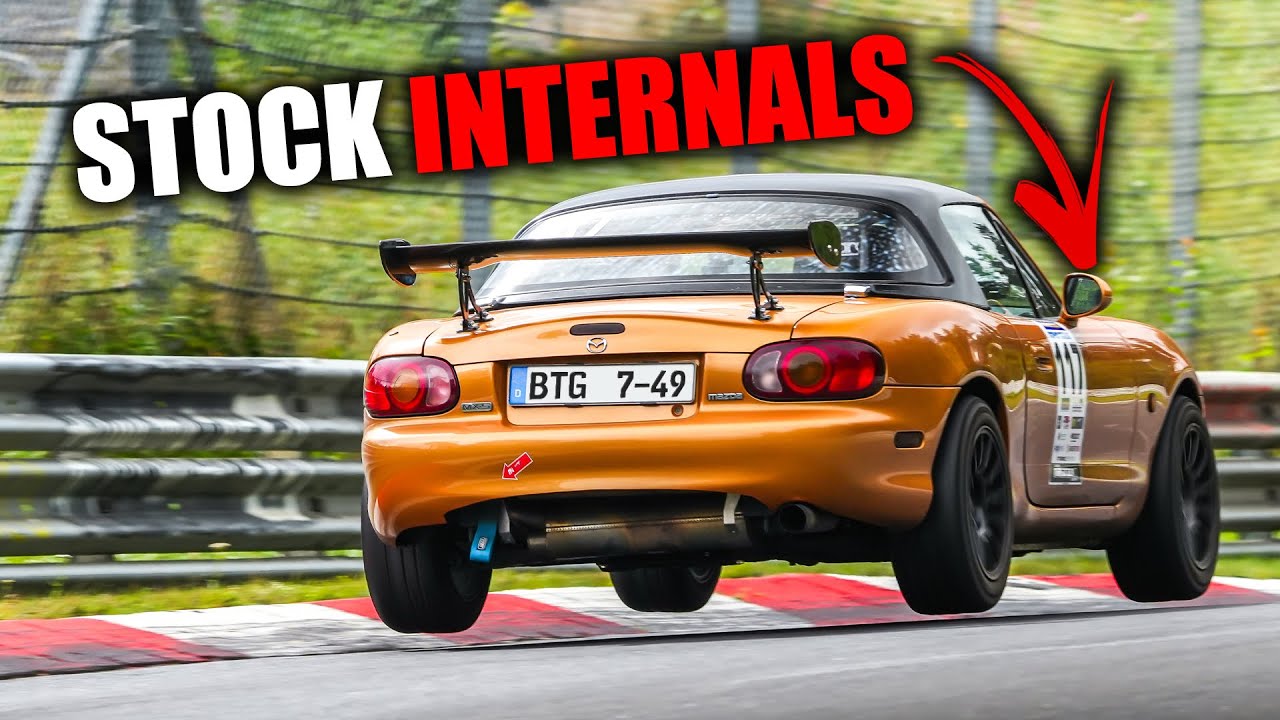 The FASTEST MX-5 turbo conversion on stock engine at the Nürburgring - 7:49.7 - Nordschleife BTG