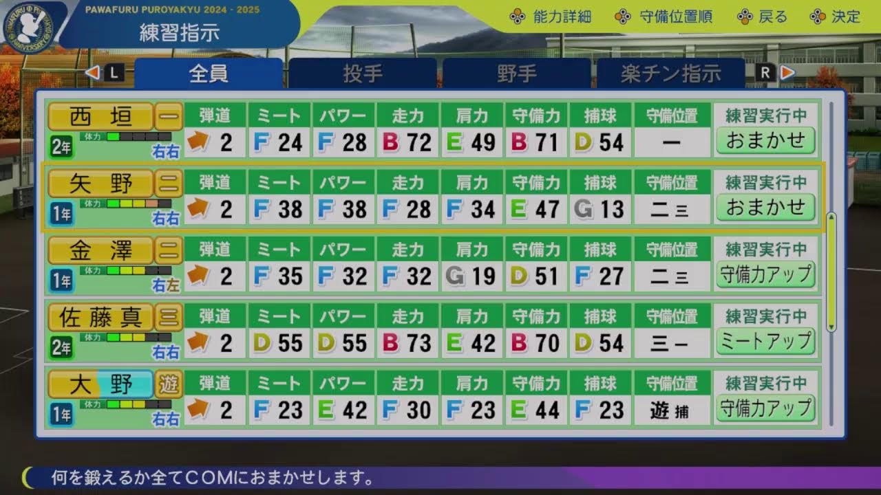 ≪パワフルプロ野球2024-2025≫　栄冠ナイン　2025ver.#5