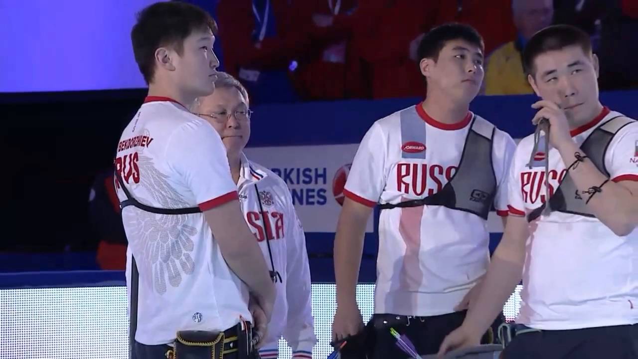 Recurve Finals | Ankara 2016 сборная России против сборной Украины битва за бронзу