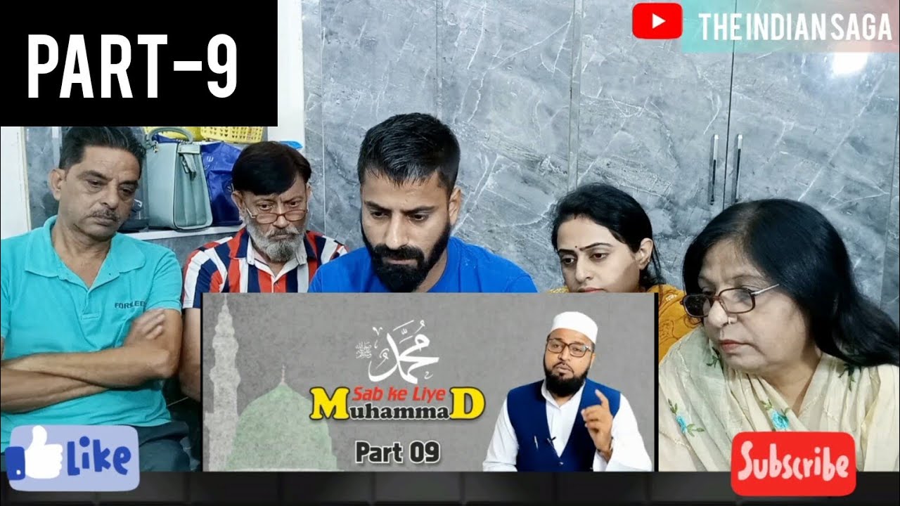 Indian Family Reaction on Muhammad Sabke lie Part - 9 | #prophetmuhammadsaw #islamicreactionvideo 