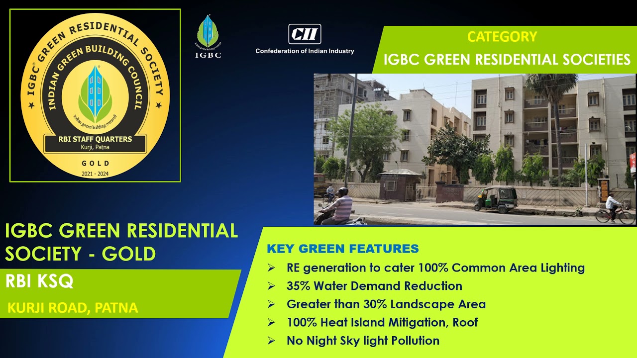 IGBC Certified Green Residential Societies Projects - 2021