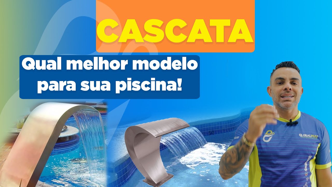 QUAL O MELHOR MODELO DE CASCATA  PARA A SUA PISCINA?