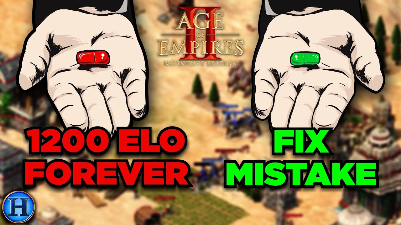 Fix This Crucial Mistake or be Hard-Stuck 1200 Elo | AoE2 Coaching